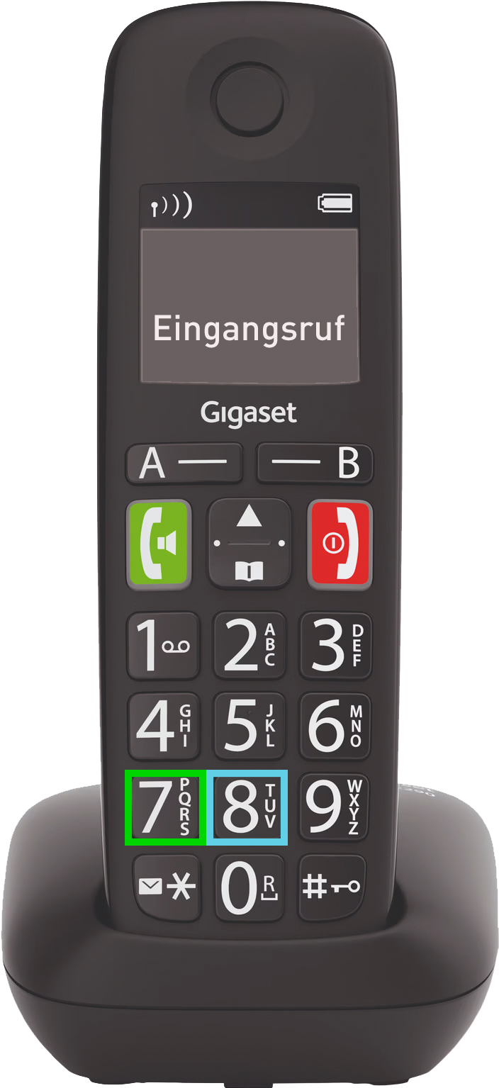 Assistenz mobiles DECT Telefon mit Smart:Stick